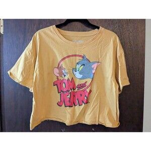 Tom & Jerry XXL Crop Top T-Shirt